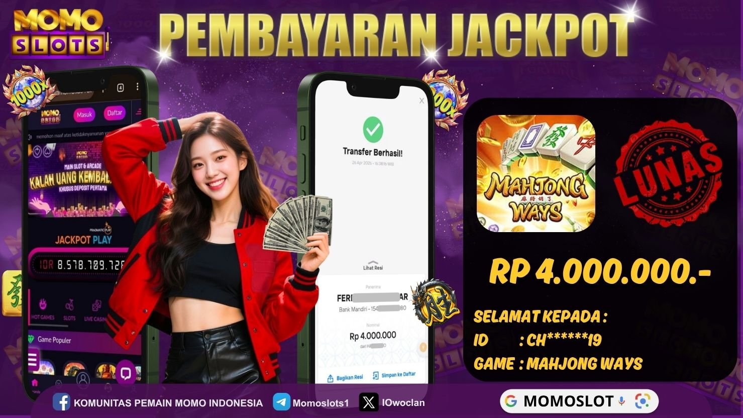MOMOSLOTS JACKPOT SLOT MAHJONG WAYS